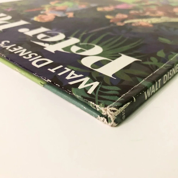 Vintage 1976 Peter Pan A Big Golden Book Walt Disney - Picture 6 of 16